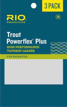 RIO Powerflex Plus Leaders 3pk